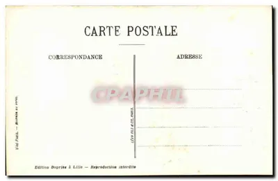 Wybuch 11 lutego 1915 — Rue de Roquelin — Wydawnictwo Dupriès w Lille — Rewers
