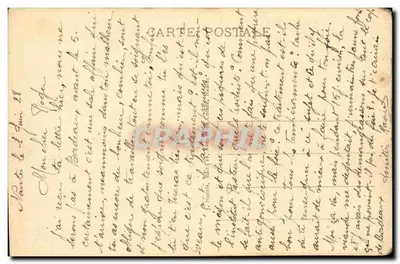 NANTES — Die Gräben und drei Türme des Schlosses der Herzogin Anne — n°42 — Rückseite