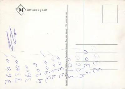 Na cidade há vida — Monoprix — n°552 — Verso