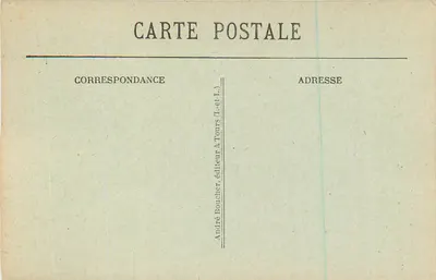 Basílica de São Martinho — Tours (Indre-et-Loire) — André Boucher, editor — Verso