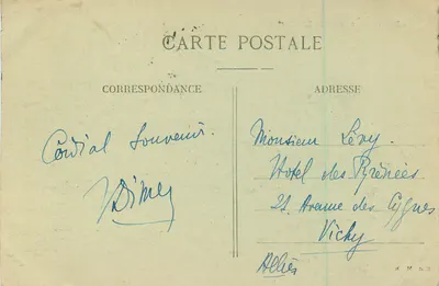 O Pico e o Baume — Entorno de Saint-ÉTIENNE — Edit. M. M. — Verso