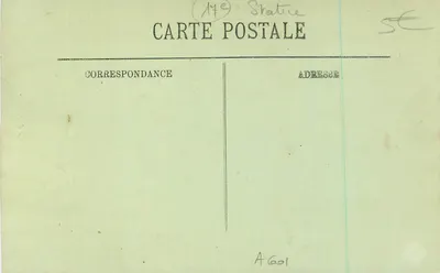 Paryż (XVII) — Statua Dumas Fils — LL — Rewers