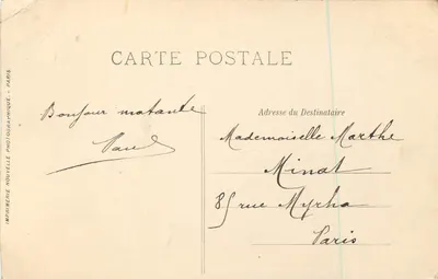 Étretat — La Manneporte — LL — 65 — Verso