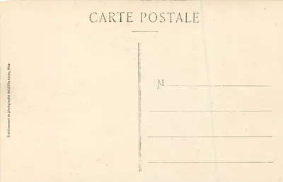 NICE — Promenade van het Kasteel. Palmenlaan — Editie Gilletta, n°12 — Achterkant