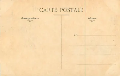 Nice — Cascata do Castelo — editor desconhecido, n° 19 — Verso