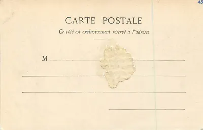 Nice - Kasyno - Plac Masséna — Wydawnictwo Giletta, fot., Nice, nr 43 — Rewers