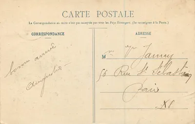 Zamek Pierrefonds — Przed restauracją — G. Ducleos, n°55 — Rewers