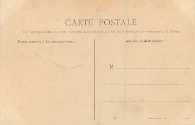 Fierrefonds — Le Château — Edition Nouvelles Galeries — Rewers
