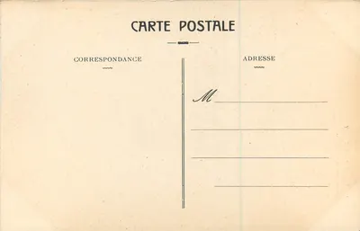 As margens do Sichon — Arredores de Vichy — série 1281 — Verso