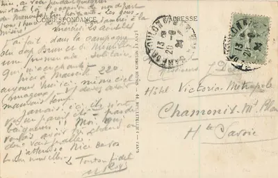 Toulon — Praça da Liberdade — Avenida dos Palmeiras — LL — Verso