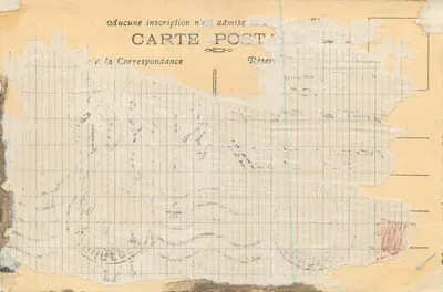 Menhir de Rungléo — Logonna-Daoulas — Editor E. Hamonic, n°2898 — Verso