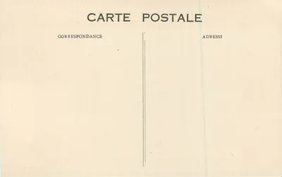 Le Havre — La Hève, la Falaise y el Mar, vistas desde el Casino — G. F., Le Havre — Reverso