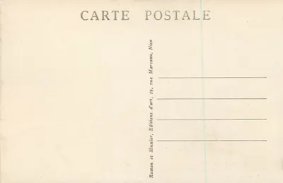 Boulevard de la Croisette i Hotel Carlton — Cannes — Wydawnictwo Munier i Rostan — Rewers