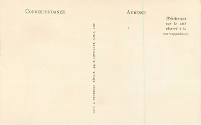 CANNES. A Promenade da Croisette e o Mont-Chevalier — LL, n°21 — Verso
