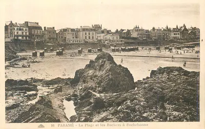 Paramé - A Praia e as Rochas em Rochebonne — n°16