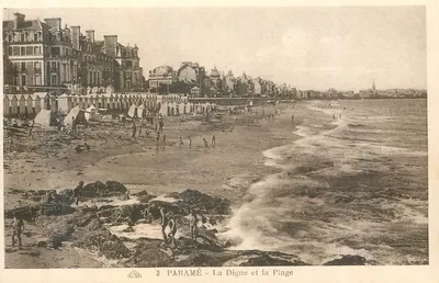 Paramé — A Digue e a Praia — n°3