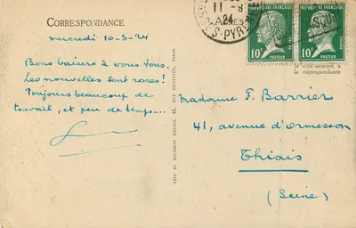 Biarritz - Panorama del Quartiere della Stazione - LL — Verso