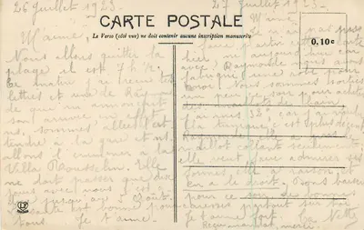 Biarritz - De Wachttoren - Les Basses-Pyrénées, n°1249 — Achterkant