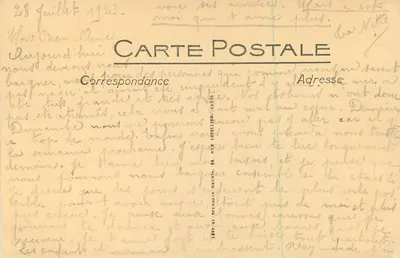 Biarritz — Avenida e Praça da Liberdade — LL. — 379 — Verso