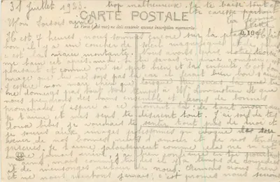 Biarritz - L'Hôtel du Palais — Fototipia Labouche Frères, Toulouse, n°1188 — Verso