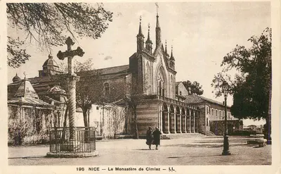 Nice - O Mosteiro de Cimiez — ADIA IMP. NICE, n°196