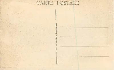 Bassiny Dours — Drugi Bassin lub Bassin Louis-Philippe — Granica Francja-Szwajcaria, nr 844, Wydawnictwo C. L. B. Pesançon — Rewers