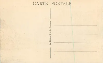 Entrada dos Bassins do Doubs — Fronteira Franco-Suíça — Casquette e Mesa de Hércules — Éditions C.L.B., Besançon — Verso