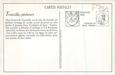 Trouville — Pescatori — LL. — Verso