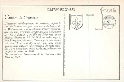 CANNES. Promenada Croisette — ND Phol. n°423 — Rewers