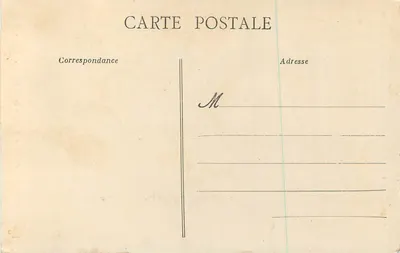 HONFLEUR — Statua N.-D. de Grâce w kaplicy N.-D. de Grâce — Zbiór AD, n°19 — Rewers