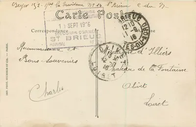 Saint-Brieuc — Most Souzin i Dolina Légué — Dunlop, nr 152 — Rewers