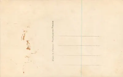 Bebês em um cesto — publicidade para reprodução — editor DÉDÉ, Paris, n° 833 — Verso