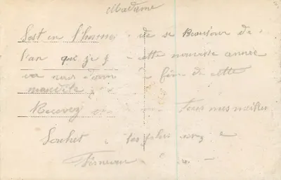 Bom Ano — Rosas e aldeia — Furia 689 — Verso