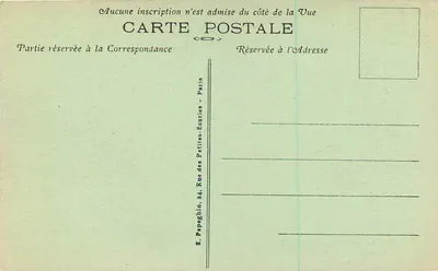 Castillo de Chantilly — La Biblioteca — A.P. — Reverso