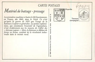 Urządzenie do wytapetowania — Prasa — System Albaret — Spółka Anonimowa Establishment ALBARET w RANTIGNY (Oise) — Rewers
