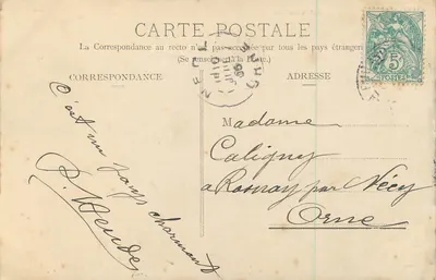 Kasyno — La Bourboule — R.&J.D. 10932 — Rewers