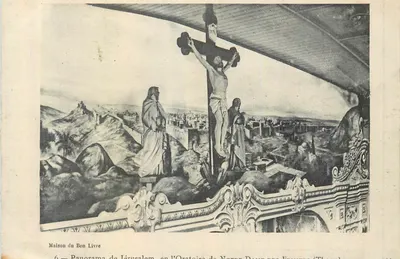 Panorama de Jerusalém — no Oratório de Nossa Senhora das Espigas (Thionville) — Maison du Bon Livre