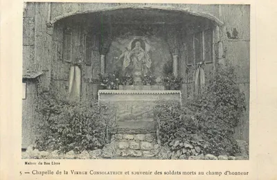 Capela da Virgem Consoladora — lembrança dos soldados mortos no campo de honra — Casa do Bom Livro