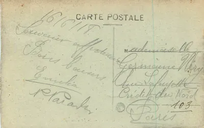 Vichy — Fontanna Cygłów — Wydawnictwo L. O. — Rewers