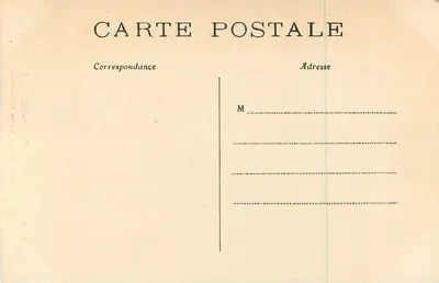 Paris — Bois de Boulogne — O Grande Rocher e a Cascata — C. M., n° 361 — Verso