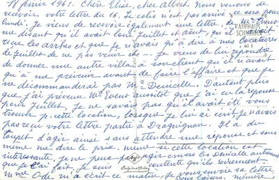 Kehl am Rhein — Na Igreja Católica — Kaufhaus Schneider — Verso
