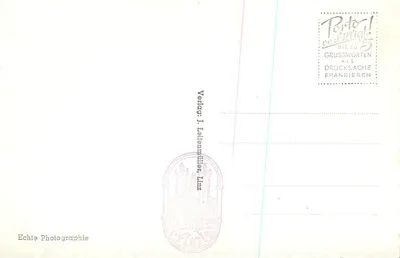 Stift St. Florian; Prinz Eugen Bett — editor J. Leitlmüller, Linz, n° 2819 — Verso
