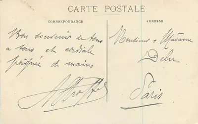 Dijon - Relógio de Jacquemart — História do relógio trazido de Courtrai por Felipe o Bravo em 1382, oferecido aos Borgonheses, instalado na fachada de Notre-Dame — Verso