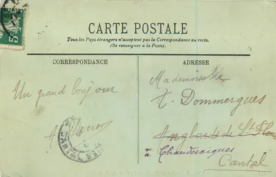 Les Abbes-d'Olonne — Park Młoczków. LL. n°101 — Rewers