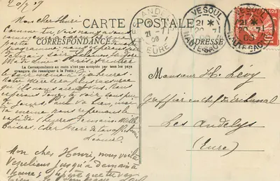Arredores de Vesoul - Sabot de Festey — Bonvaldo, Editor — Verso