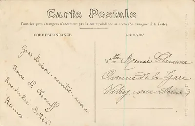 Rennes — Wielka Skocznia Nowego Ogrodu — Wyd. Roussetière, n°1128 — Rewers