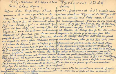 Tuilière und Sanadoire Felsen — Poetische Auvergne — G.d'O — Rückseite