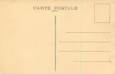 Ferney-Voltaire — Estátua de Voltaire — L. Michaux, Bellegarde (Depositado) — Verso