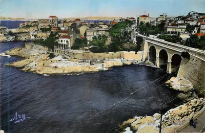Vue du Pont Valentré à Cahors — éditeur Ary, série 'Pramenade de la Carniche - Le Petit Nice'