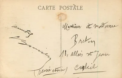 Marseille - The Château d'If and the Islands — Publisher Unidentified — Back